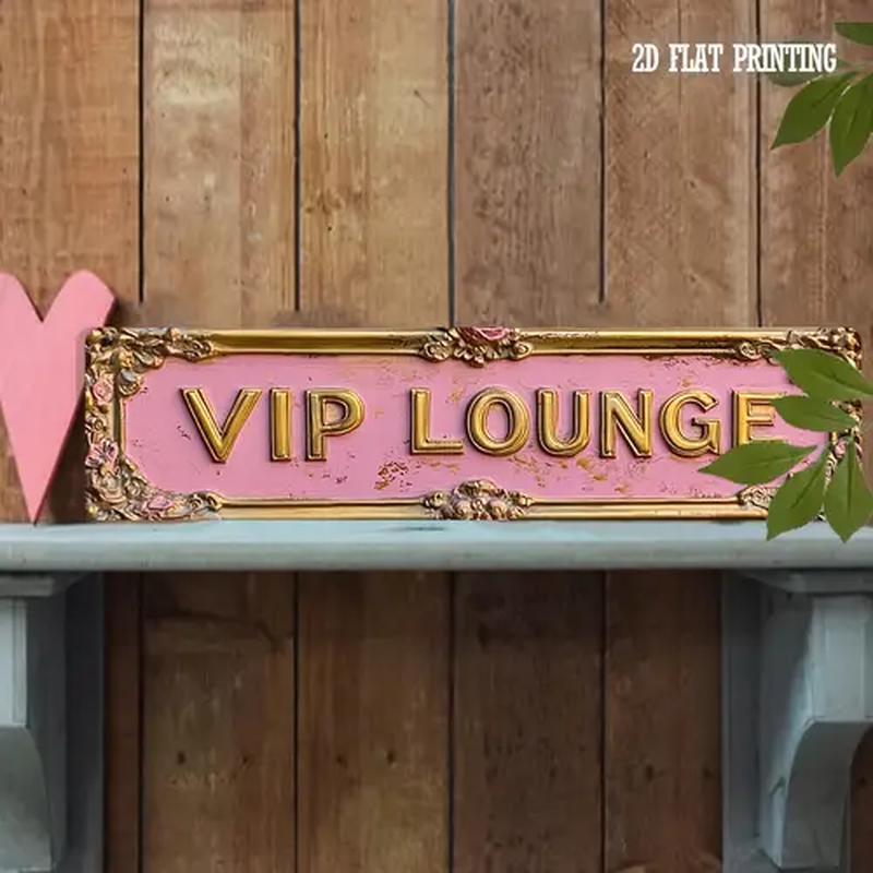 2D плоская металлическая вывес – обзор и цена Home Bar Lounge