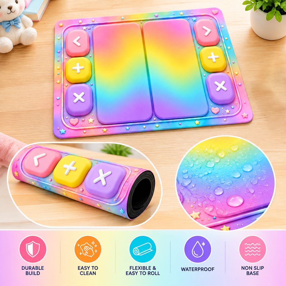 Круглые кнопки, игровой коврик – обзор и цена Bar Mat Rubber